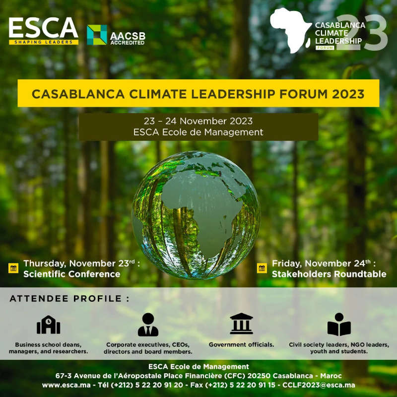 CCLF 2023 ESCA Maroc