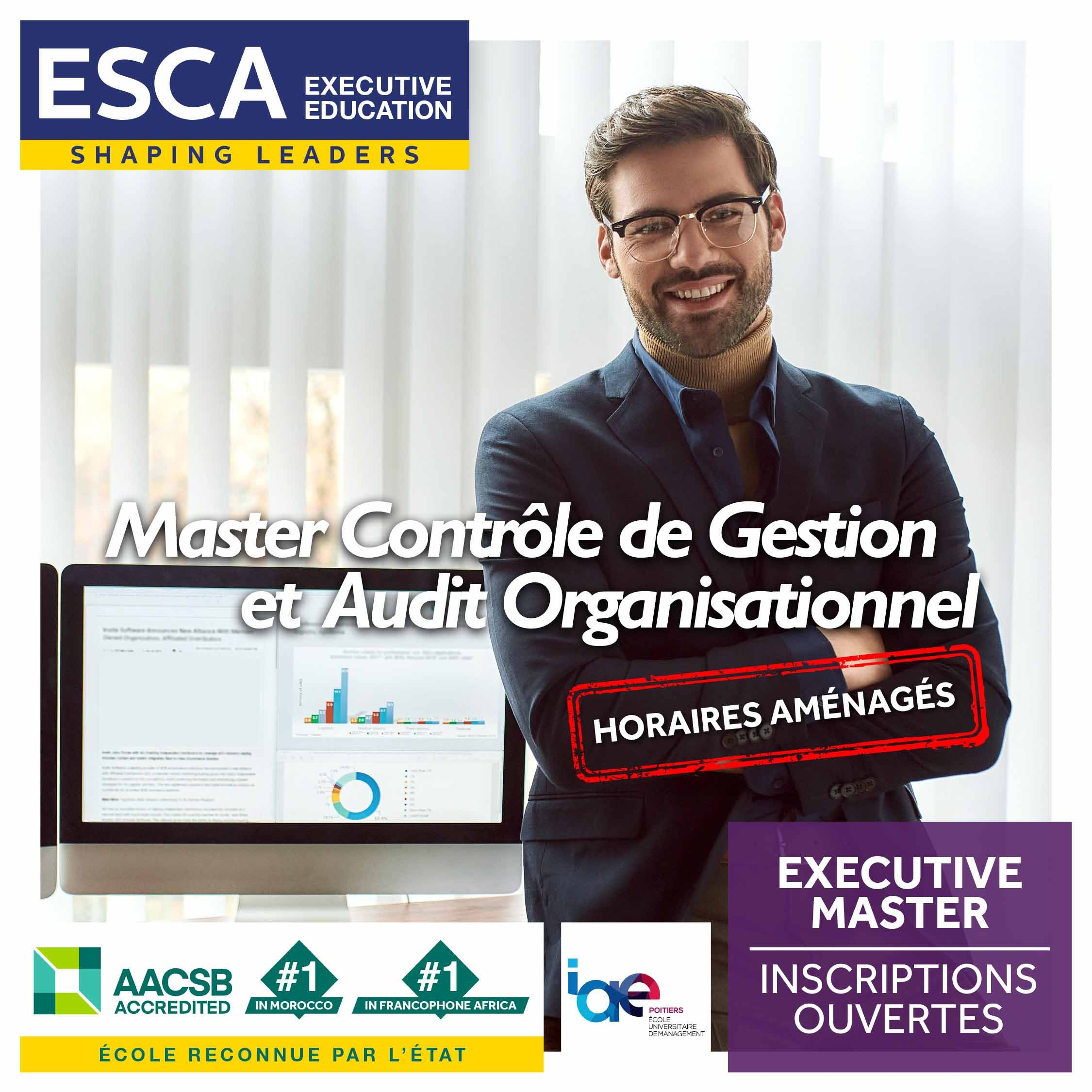 esca executive audit Contrôle de gestion