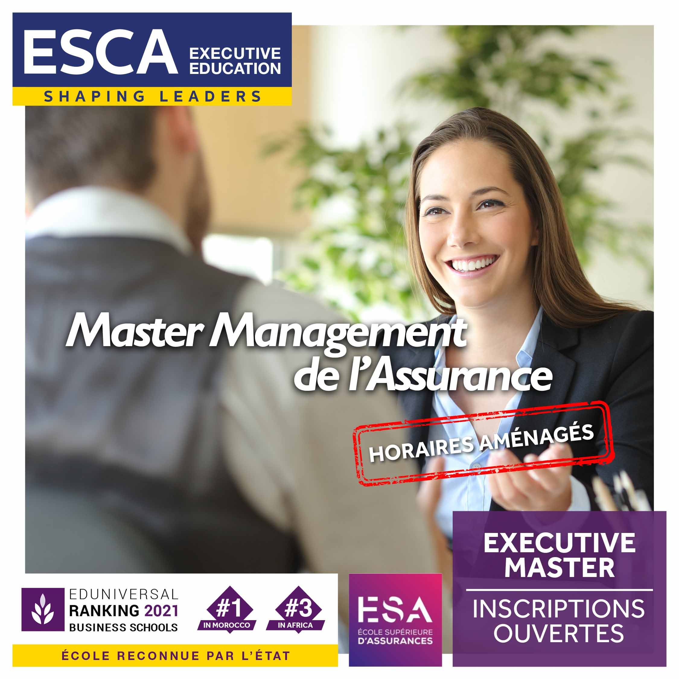 Executive Master Management de l'Assurance