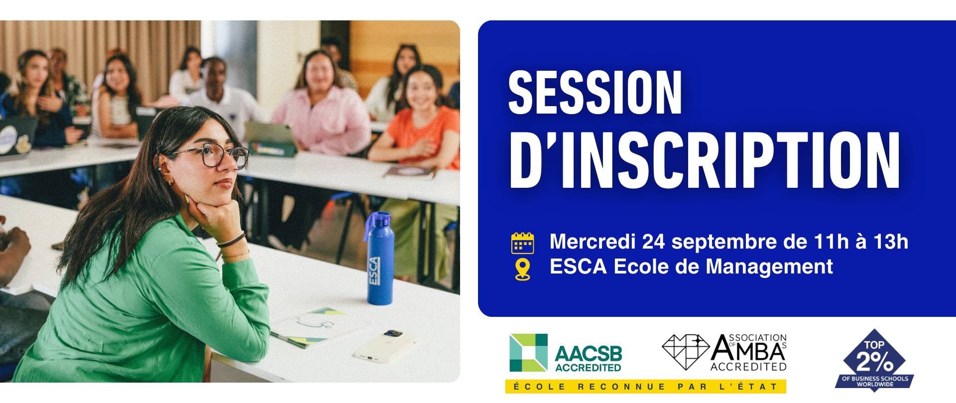 session inscription
