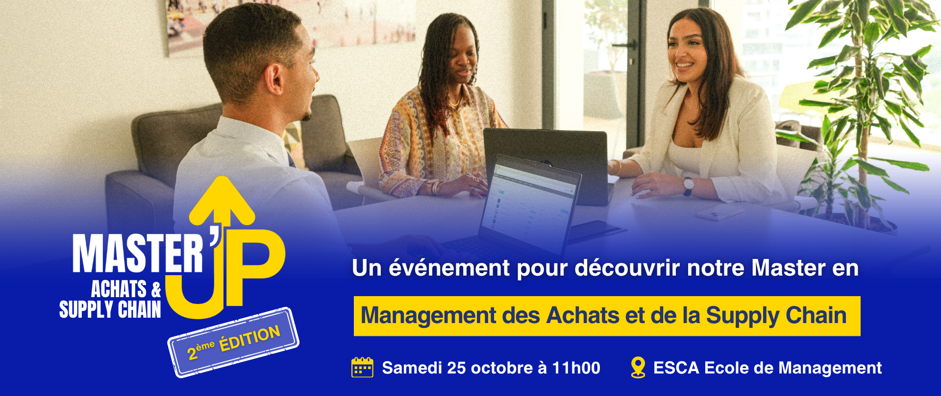 Bannière site - Master Formation Continue achats supply chain